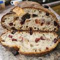 Cranberry, Walnuts & Rosemary Sourdough